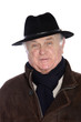 Fashionable male pensioner