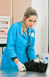 veterinary woman