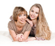 daughter and mother