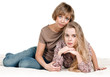 daughter and mother