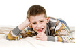 happy schoolboy