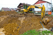 Bauaushub - Neubau eines Hauses