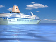 Illustration: luxury yacht luxury yacht
