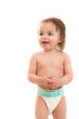 Foto: Baby mit Windel Baby mit Windel
