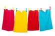 Photo: Clothes line with laundry Clothes line with laundry