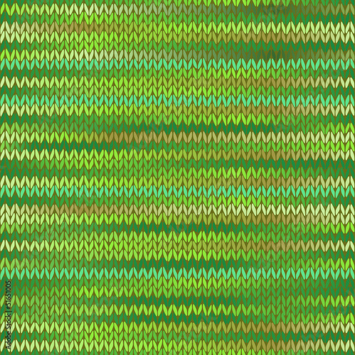 Vector: Style Seamless Knitted Melange Pattern. Spring Green Color Vecto Style Seamless Knitted Melange Pattern. Spring Green Color Vecto