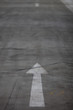 arrow on street