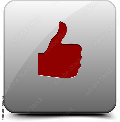 Illustration: Like button Like button