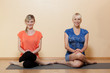 Yoga - der aufrechte Sitz