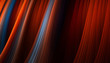 Abstract Red Vertical Waves On...