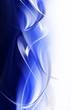 Abstract blue and white waves