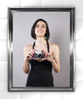 Girl with camera