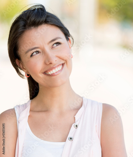 Photo: Thoughtful woman portrait Thoughtful woman portrait