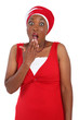 Surprised woman