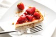 Cheesecake with strawberries - Cheesecake con fragole