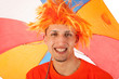 Sport fan in Holland