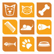 Collection of pet icons