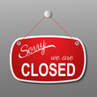 red closed sign