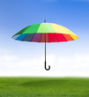 Regenschirm Draußen