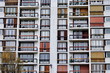 Façade d'immeuble d'habitation