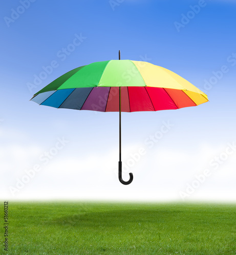 Illustration: Regenschirm Draußen Regenschirm Draußen