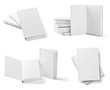 book notebook textbook white blank paper template