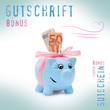 Foto: Gutschrift - Sparschwein Gutschrift - Sparschwein