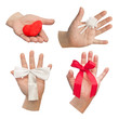 Foto: Set mit Händen - Symbole Set mit Händen - Symbole