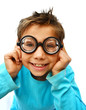 Kind mit Brille