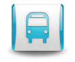 Illustration: Light Blue 3D Effect Icon "Bus / Ground Transportation" Light Blue 3D Effect Icon "Bus / Ground Transportation"