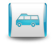 Illustration: Light Blue 3D Effect Icon "Van" Light Blue 3D Effect Icon "Van"