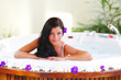 Pretty woman relaxing