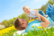 papa und sohn