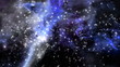 Space starfield nebula