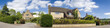 Traditional rural homes scene