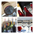 Vin, bistrot, œnologie, cave, chai, boisson, verre, bouteille
