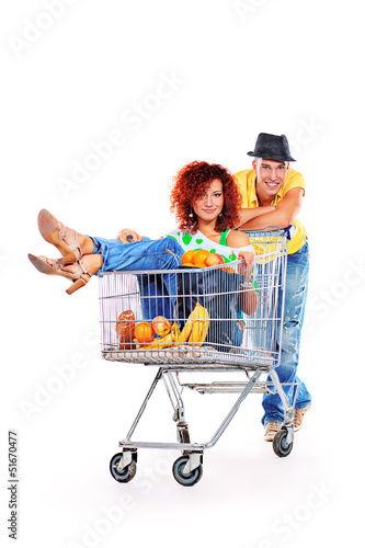 Photo: sitting in trolley sitting in trolley