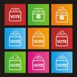 election metro style icons
