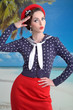 Foto: Beautiful lady in vacation Beautiful lady in vacation