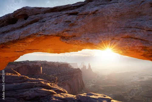 Photo: famous Mesa Arch famous Mesa Arch