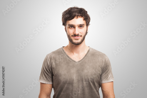 Photo: Handsome young man Handsome young man