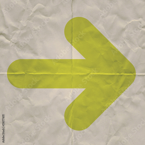 Photo: paper arrow paper arrow