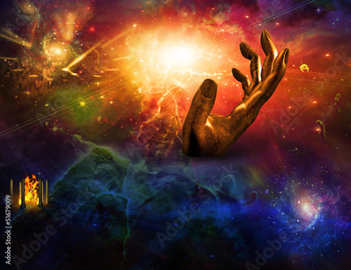 Illustration: Temple of fire Hand of time Temple of fire Hand of time