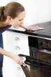 Woman Cooking or Baking