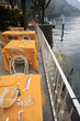 tavoli apparecchiati sul lungolago  - lago di Como