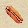 paper hotdog