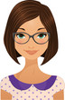 Vecteur : Secretary portrait Secretary portrait
