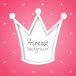 Vektor: Princess background Princess background