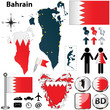 Map of Bahrain
