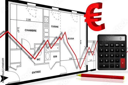 Illustration: Crise Immobilière Crise Immobilière